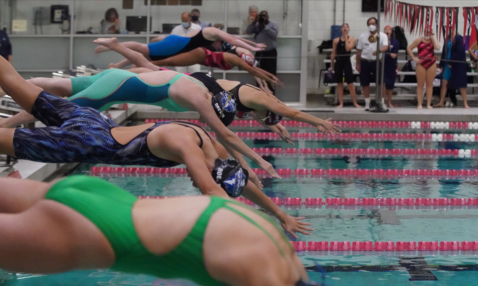 All-Catholic girls swimming